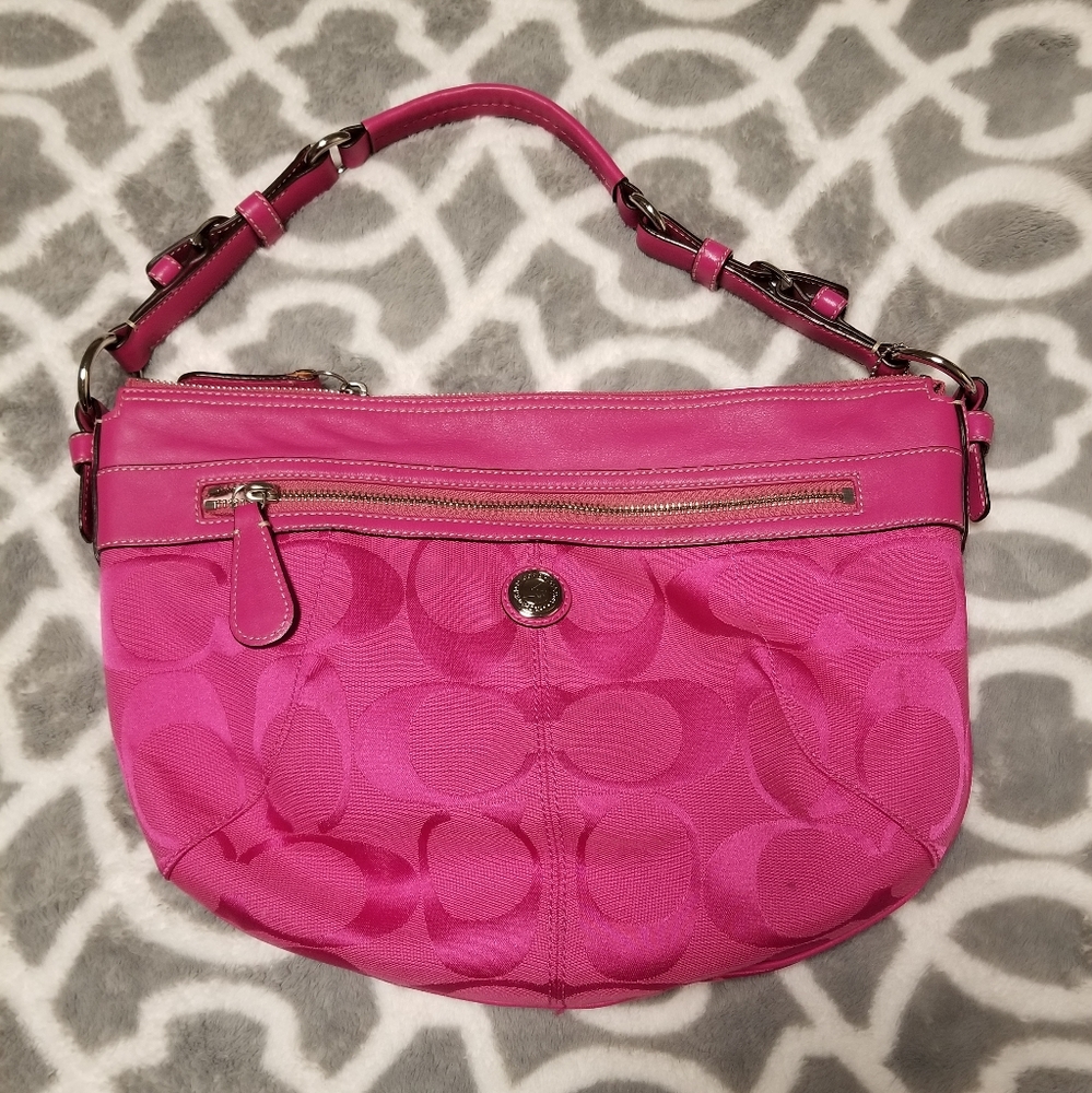Hot pink Coach Bag